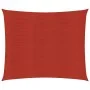 Toldo de vela rojo HDPE 160 g/m² 5x5 m de , Sombrillas - Ref: Foro24-311608, Precio: 58,35 €, Descuento: %