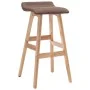 Küchenhocker 2 Einheiten grau-taupefarbener Stoff von , Küchenhocker - Ref: Foro24-249579, Preis: 141,12 €, Rabatt: %
