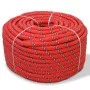 Cuerda marina de polipropileno 8 mm 100 m roja de vidaXL, Sogas y cuerdas metálicas - Ref: Foro24-91290, Precio: 27,16 €, Des...