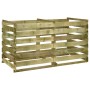 Compostador de tablas de madera de pino impregnada 180x90x90 cm de vidaXL, Compostadores - Ref: Foro24-42955, Precio: 97,36 €...