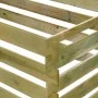 Compostador de tablas de madera de pino impregnada 180x90x90 cm de vidaXL, Compostadores - Ref: Foro24-42955, Precio: 91,48 €...