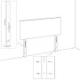 Cabecero de terciopelo verde oscuro 147x16x78/88 cm de , Cabeceros y pies de cama - Ref: Foro24-3118819, Precio: 73,62 €, Des...