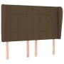 Cama box spring con colchón tela marrón oscuro 140x200 cm de , Camas y somieres - Ref: Foro24-3127968, Precio: 521,07 €, Desc...