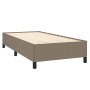 Cama box spring con colchón tela gris taupe 90x200 cm de , Camas y somieres - Ref: Foro24-3131405, Precio: 366,58 €, Descuent...