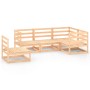 Juego de muebles de jardín 5 piezas madera maciza de pino de , Conjuntos de jardín - Ref: Foro24-3075574, Precio: 277,63 €, D...