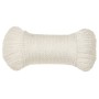 Cuerda de trabajo polipropileno blanco 8 mm 250 m de , Sogas y cuerdas metálicas - Ref: Foro24-153048, Precio: 55,95 €, Descu...