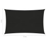 Toldo de vela HDPE negro 160 g/m² 4x6 m de , Sombrillas - Ref: Foro24-311739, Precio: 53,65 €, Descuento: %