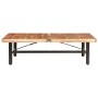 Mesa de centro de madera maciza de acacia 142x90x42 cm en Mesas de centro | Comprar online en Foru.es