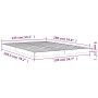 Estructura de cama madera maciza de pino 135x190 cm de , Camas y somieres - Ref: Foro24-823469, Precio: 103,12 €, Descuento: %