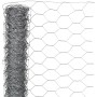 Nature Malla de alambre hexagonal acero galvanizado 1x10 m 40 mm de Nature, Paneles de vallas - Ref: Foro24-419771, Precio: 3...