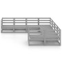 Juego de muebles de jardín 8 piezas madera maciza de pino de , Conjuntos de jardín - Ref: Foro24-3075976, Precio: 533,59 €, D...