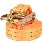 Correas de sujeción de trinquete 4 uds 1 T 6mx38mm naranja de vidaXL, Correas de amarre - Ref: Foro24-142660, Precio: 47,32 €...