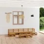 Gartenmöbel-Set 9-teilig aus massivem Kiefernholz von , Gartensets - Ref: Foro24-3076087, Preis: 607,59 €, Rabatt: %