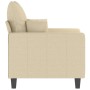 Sillón de tela color crema 60 cm de , Sofás - Ref: Foro24-359253, Precio: 157,68 €, Descuento: %