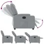 Sillón reclinable de tela gris claro de , Sillones - Ref: Foro24-372365, Precio: 204,90 €, Descuento: %