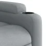 Sillón reclinable de tela gris claro de , Sillones - Ref: Foro24-372365, Precio: 204,90 €, Descuento: %