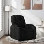 Sillón reclinable de tela negro de , Sillones - Ref: Foro24-372367, Precio: 202,76 €, Descuento: %