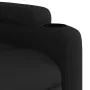 Sillón reclinable de tela negro de , Sillones - Ref: Foro24-372367, Precio: 202,76 €, Descuento: %
