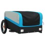 Remolque para bicicleta hierro negro y azul 30 kg de , Remolques para bicicletas - Ref: Foro24-94037, Precio: 80,14 €, Descue...
