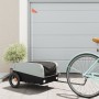 Remolque para bicicleta hierro negro y gris 30 kg de , Remolques para bicicletas - Ref: Foro24-94035, Precio: 86,52 €, Descue...