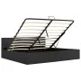Cama canapé hidráulica con LED tela gris oscuro 180x200 cm de , Camas y somieres - Ref: Foro24-285575, Precio: 369,45 €, Desc...