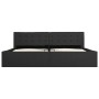 Cama canapé hidráulica con LED tela gris oscuro 180x200 cm de , Camas y somieres - Ref: Foro24-285575, Precio: 347,35 €, Desc...
