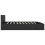 Cama canapé hidráulica con LED tela gris oscuro 180x200 cm de , Camas y somieres - Ref: Foro24-285575, Precio: 369,45 €, Desc...