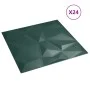 Paneles de pared 24 uds XPS diamante verde 50x50 cm 6 m² de , Recubrimiento de paredes - Ref: Foro24-356929, Precio: 73,04 €,...