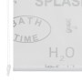 Persiana enrollable de ducha Splash 160x240 cm de vidaXL, Cortinas de ducha - Ref: Foro24-142875, Precio: 31,73 €, Descuento: %