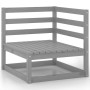 Muebles de jardín 8 piezas gris madera de pino maciza de , Conjuntos de jardín - Ref: Foro24-3075776, Precio: 569,98 €, Descu...