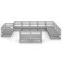 Muebles de jardín 12 piezas gris madera de pino maciza de , Conjuntos de jardín - Ref: Foro24-3075956, Precio: 800,32 €, Desc...