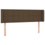 Cabecero de tela gris oscuro 147x16x78/88 cm de , Cabeceros y pies de cama - Ref: Foro24-3118769, Precio: 68,47 €, Descuento: %