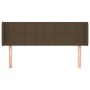 Cabecero de tela gris oscuro 147x16x78/88 cm de , Cabeceros y pies de cama - Ref: Foro24-3118769, Precio: 68,47 €, Descuento: %