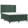 Boxspringbett mit dunkelgrüner Samtmatratze 140x200 cm von , Betten und Lattenroste - Ref: Foro24-3132684, Preis: 517,14 €, R...