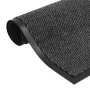 Alfombra de entrada rectangular de nudo 80x120 cm antracita de vidaXL, Felpudos - Ref: Foro24-132710, Precio: 30,47 €, Descue...