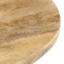 Mesa auxiliar de madera maciza de mango 48x48x56 cm en Mesas auxiliares | Comprar online en Foru.es