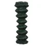 Green steel wire mesh fence 1.25x15 m by , fence panels - Ref: Foro24-140345, Price: 59,22 €, Discount: %