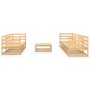 Juego de muebles de jardín 8 piezas madera maciza de pino de , Conjuntos de jardín - Ref: Foro24-3075369, Precio: 456,96 €, D...