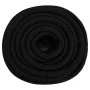 Black polyester work rope 25 mm 50 m by , Ropes and metal cords - Ref: Foro24-152844, Price: 141,00 €, Discount: %
