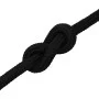 Black polyester work rope 25 mm 50 m by , Ropes and metal cords - Ref: Foro24-152844, Price: 141,00 €, Discount: %