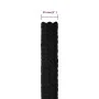 Black polyester work rope 25 mm 50 m by , Ropes and metal cords - Ref: Foro24-152844, Price: 141,00 €, Discount: %