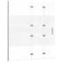 Mampara de ducha plegable ESG blanco 120x140 cm de , Puertas de ducha - Ref: Foro24-150739, Precio: 158,81 €, Descuento: %