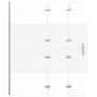 Mampara de ducha plegable ESG blanco 120x140 cm de , Puertas de ducha - Ref: Foro24-150739, Precio: 158,81 €, Descuento: %