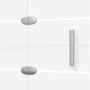 Mampara de ducha plegable ESG blanco 120x140 cm de , Puertas de ducha - Ref: Foro24-150739, Precio: 161,43 €, Descuento: %
