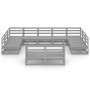 Juego de muebles de jardín 11 piezas madera maciza de pino de , Conjuntos de jardín - Ref: Foro24-3076211, Precio: 833,06 €, ...