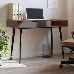 Computertisch Schublade Ingenieurwesen Holz braun 110x50x75cm von , Schreibtische - Ref: Foro24-358621, Preis: 120,72 €, Raba...