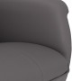 Sillón reclinable con reposapiés cuero sintético gris de , Sillones - Ref: Foro24-356647, Precio: 120,89 €, Descuento: %