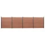 Juego de paneles de valla WPC marrón 699x186 cm de , Paneles de vallas - Ref: Foro24-3211832, Precio: 1,00 €, Descuento: %