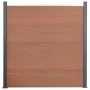 Set braune WPC-Zaunpaneele 353x186 cm von , Zaunpaneele - Ref: Foro24-3211830, Preis: 604,78 €, Rabatt: %