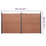 Set braune WPC-Zaunpaneele 353x186 cm von , Zaunpaneele - Ref: Foro24-3211830, Preis: 604,78 €, Rabatt: %
